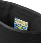 Loewe - Eye/LOEWE/Nature Logo-Debossed Leather-Trimmed Printed Fleece and Canvas Messenger Bag - Multi