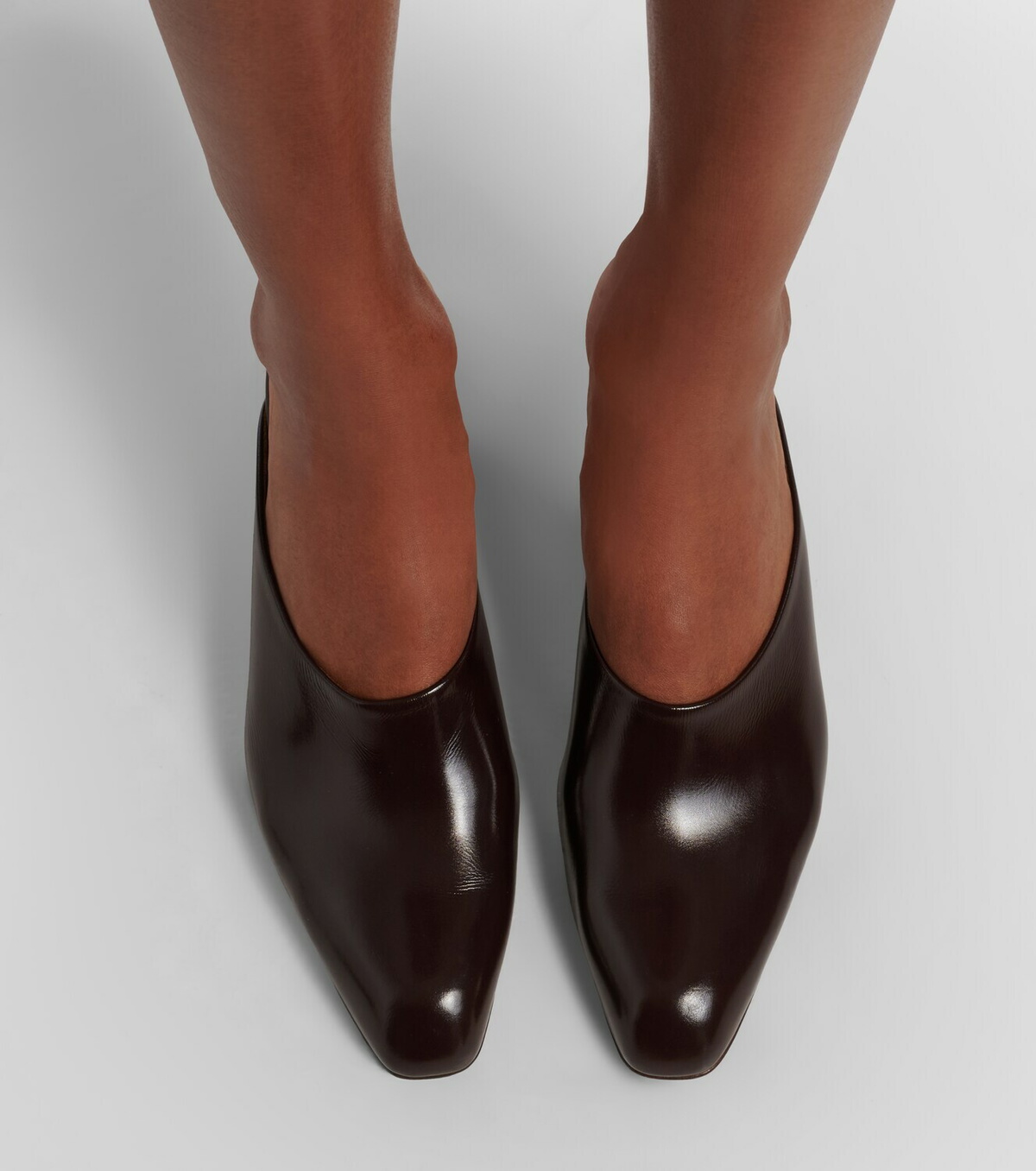 Khaite Colt leather mules