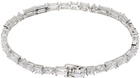 Hatton Labs Silver 'La Croisette Tennis' Bracelet