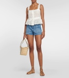 Veronica Beard Lovisa denim shorts