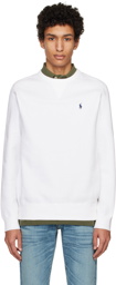 Polo Ralph Lauren White 'The RL' Sweatshirt