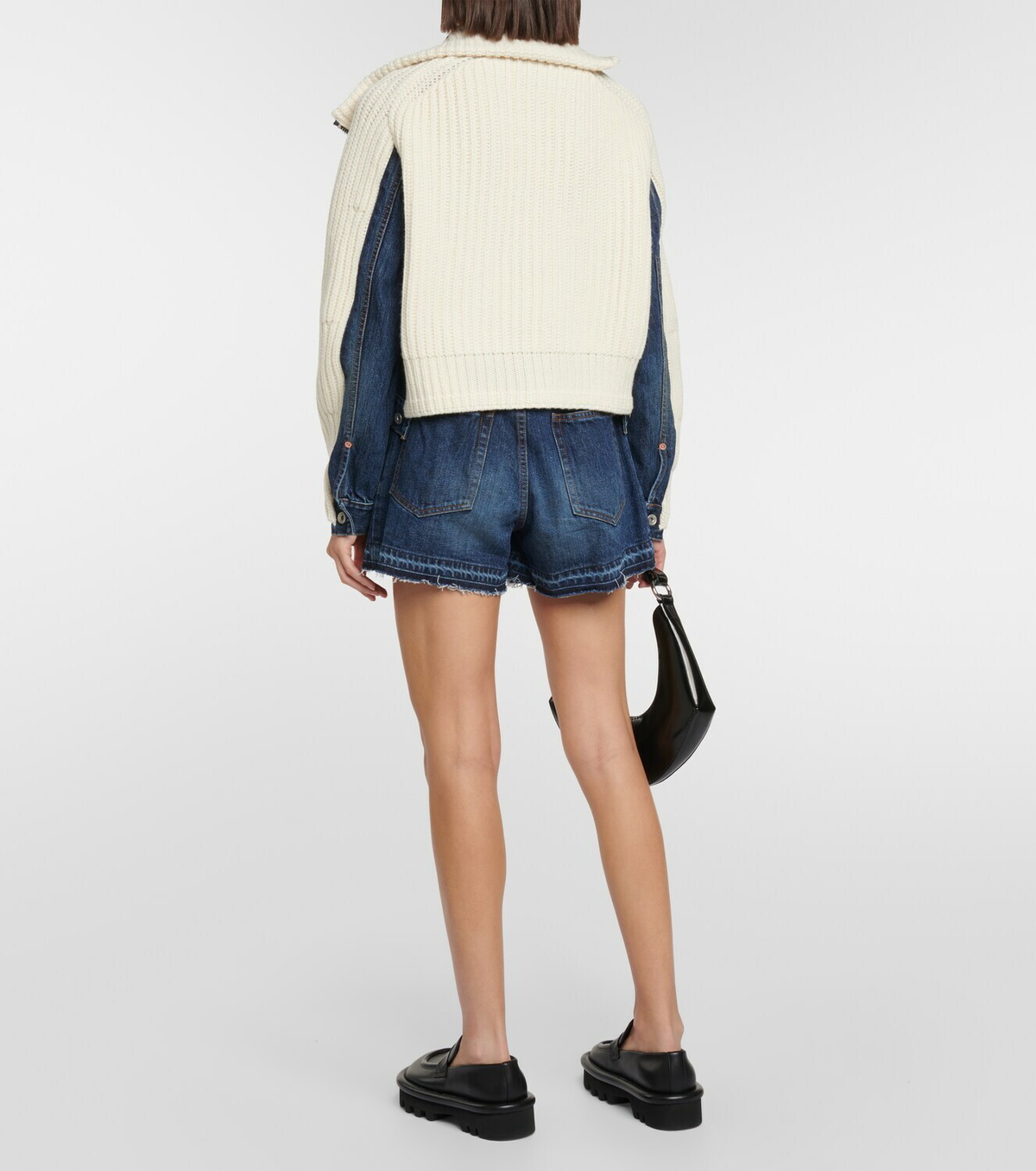Sacai Bicolor Cotton Bomber main image 1