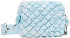Charlie Constantinou SSENSE Exclusive Blue Quilted Side Bag
