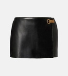 Balenciaga Leather skort
