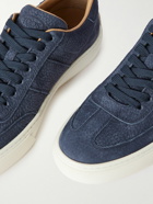 Tod's - Full-Grain Nubuck Sneakers - Blue