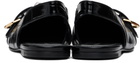Givenchy Black Voyou Flat Slingback Slippers
