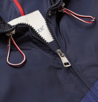 Moncler - Printed Shell Hooded Jacket - Men - Navy
