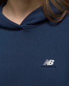 New Balance Athletics French Terry Oversized Hoodie Blue - Womens - Hoodies