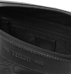 Berluti - Scritto Leather-Trimmed Nylon Belt Bag - Black
