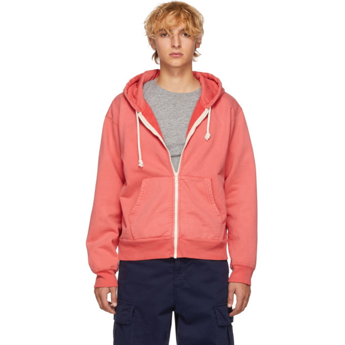 Photo: John Elliott Red Replica Hoodie