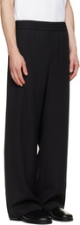 Helmut Lang Black Wardrobe Pull-On Trousers