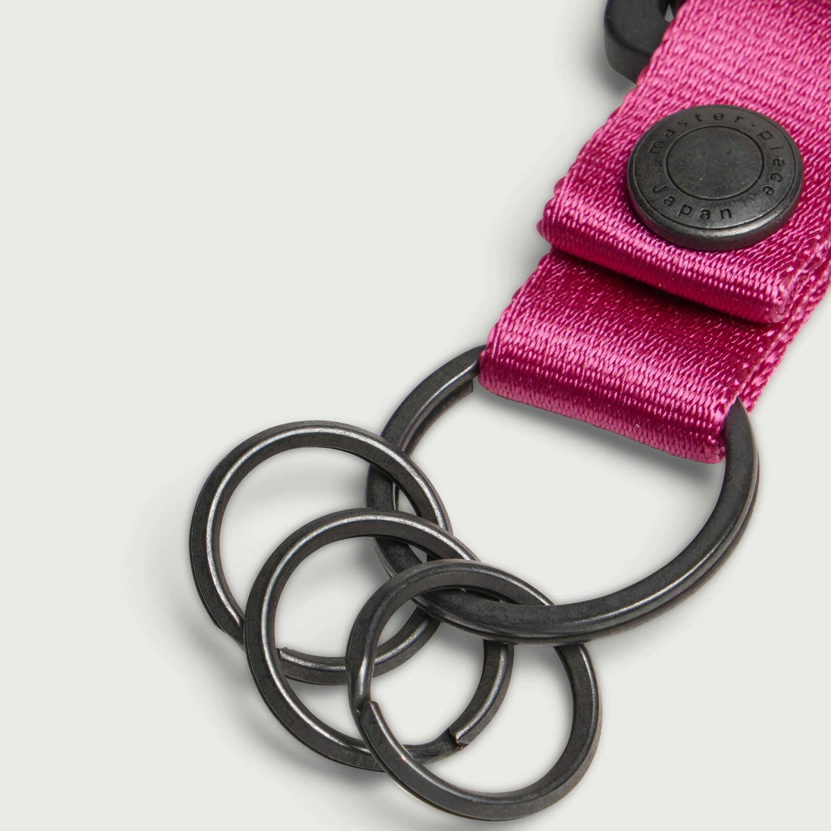 Master-Piece M-Carabiner Key Ring in Pink