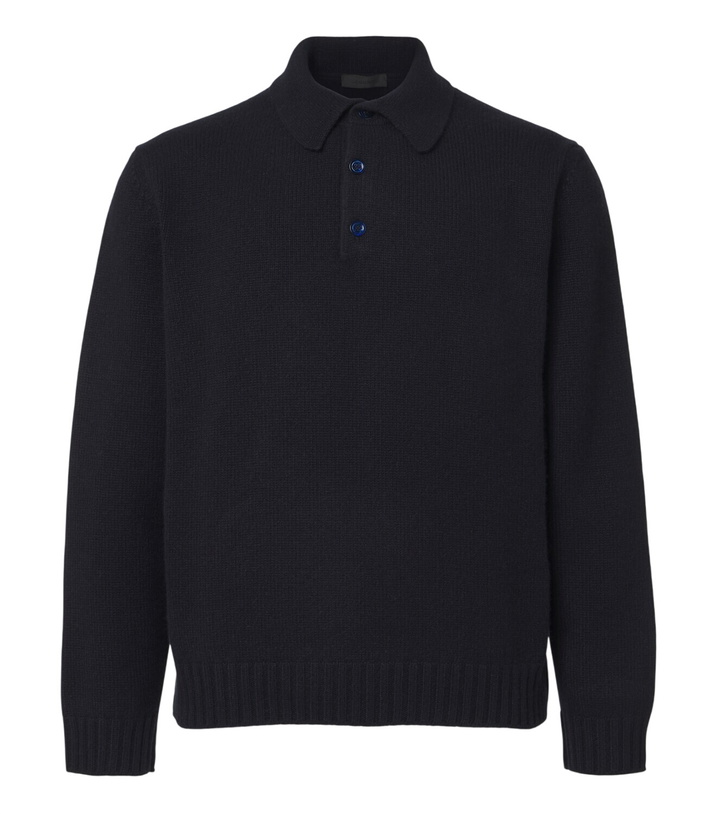Photo: Saman Amel Sander cashmere polo sweater
