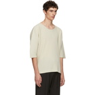 Homme Plisse Issey Miyake White MC July T-Shirt