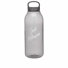 Maison Kitsuné Men's Cafe Kitsune Water Bottle X Kinto 950Ml in Grey
