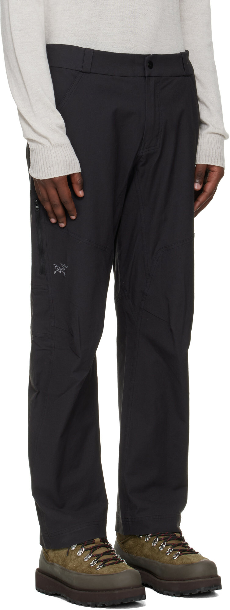 Arc'teryx Black Cronin Cotton Trousers