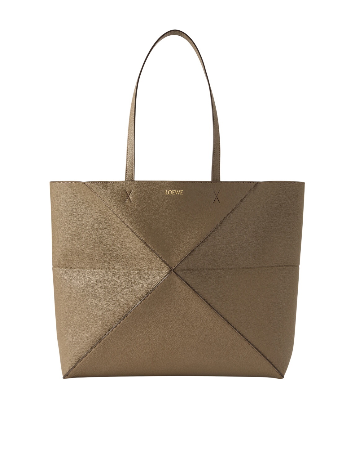 Loewe - Eye/LOEWE/Nature Leather- and Webbing-Trimmed Canvas Tote