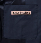 Acne Studios - Slim-Fit Unstructured Wool and Mohair-Blend Blazer - Blue