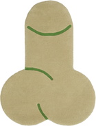 Carne Bollente Beige Floor Is Lava Rug