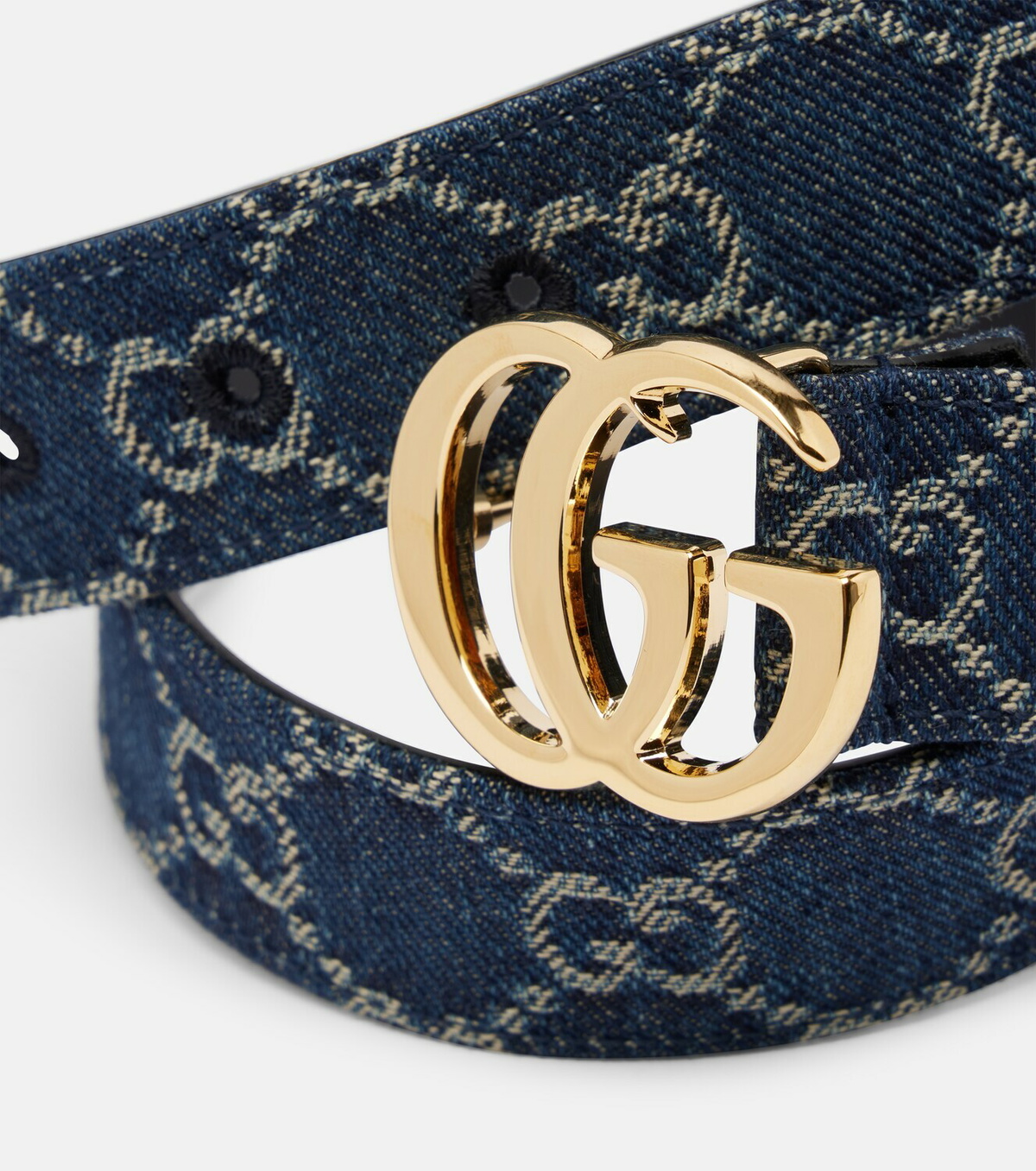 Gucci GG Marmont denim belt