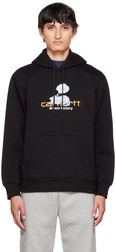 Photo: Carhartt Work In Progress Black 'Dream Factory' Hoodie