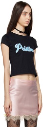 Pristine SSENSE Exclusive Black Glitter Baby T-Shirt