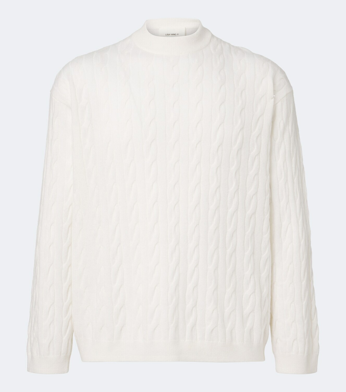 Lisa Yang Oskar cable-knit cashmere sweater