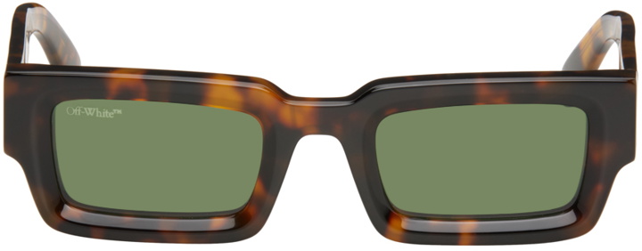 Photo: Off-White Tortoiseshell Leece Sunglasses