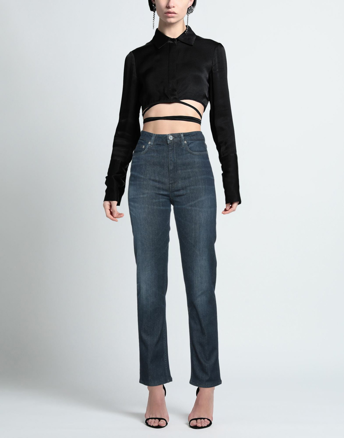 Blk Dnm Womens Jeans in Blue