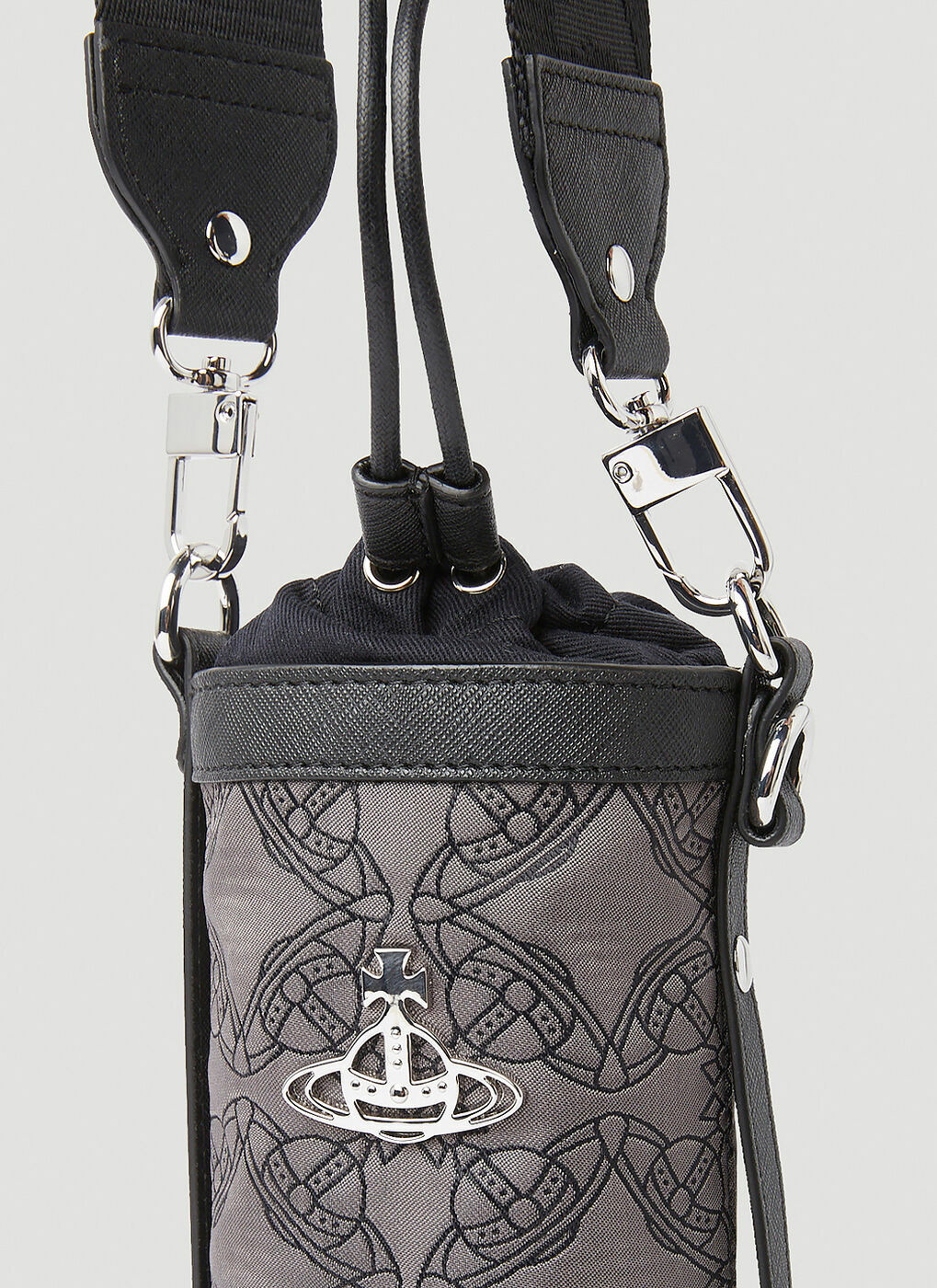 Re-Jacquard Orborama Water Bottle Holder in Grey Vivienne Westwood