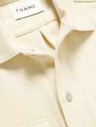 FRAME - Cotton and Virgin Wool-Blend Twill Shirt Jacket - Neutrals