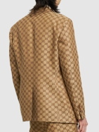 GUCCI - Summer Gg Supreme Linen Blend Jacket