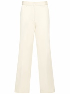 TOTEME Straight Satin Cotton Pants