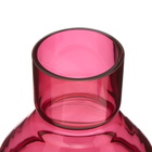 Raawii Relae Small Vase in Rubine Red