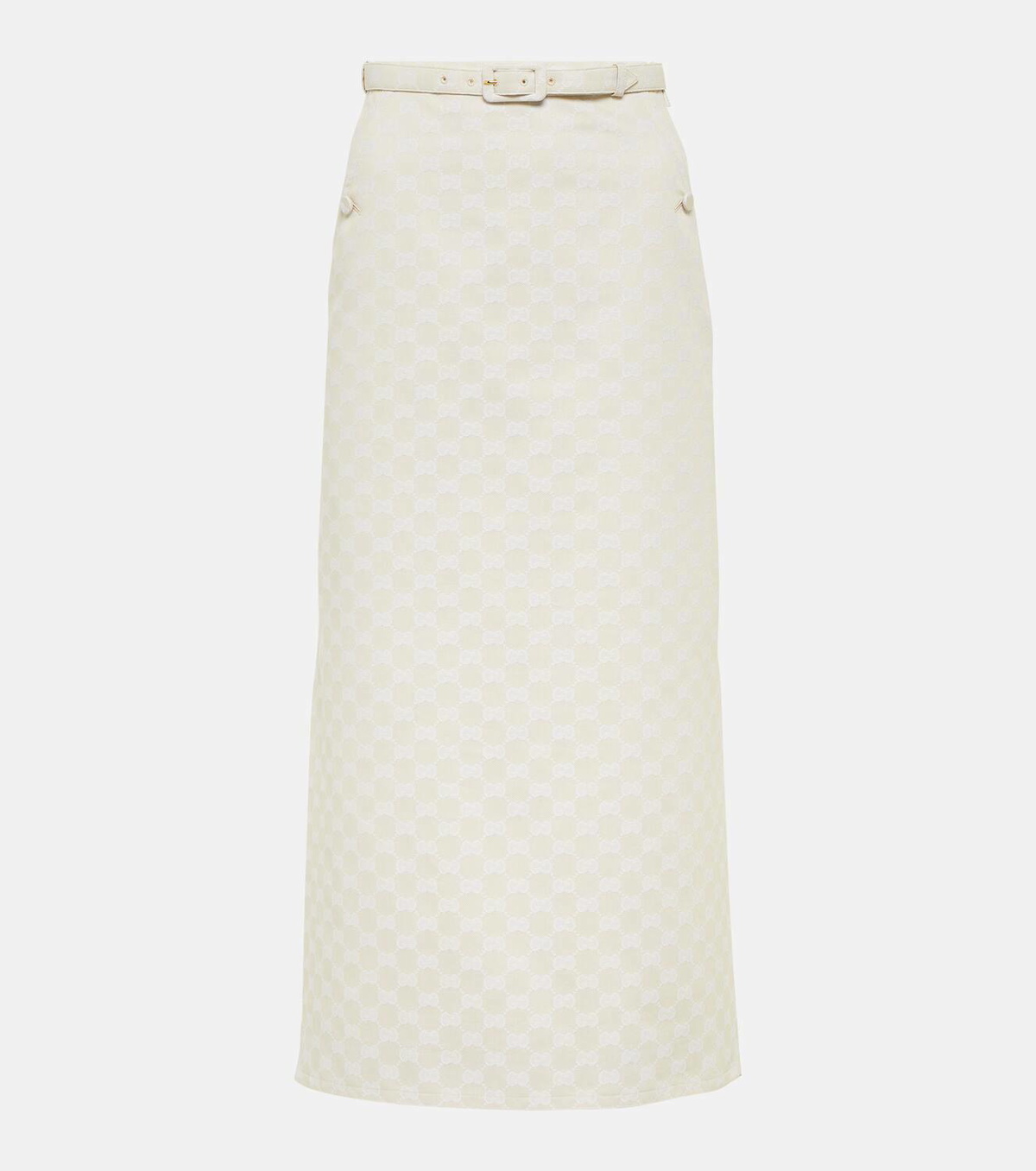 Gucci GG gabardine midi skirt Gucci