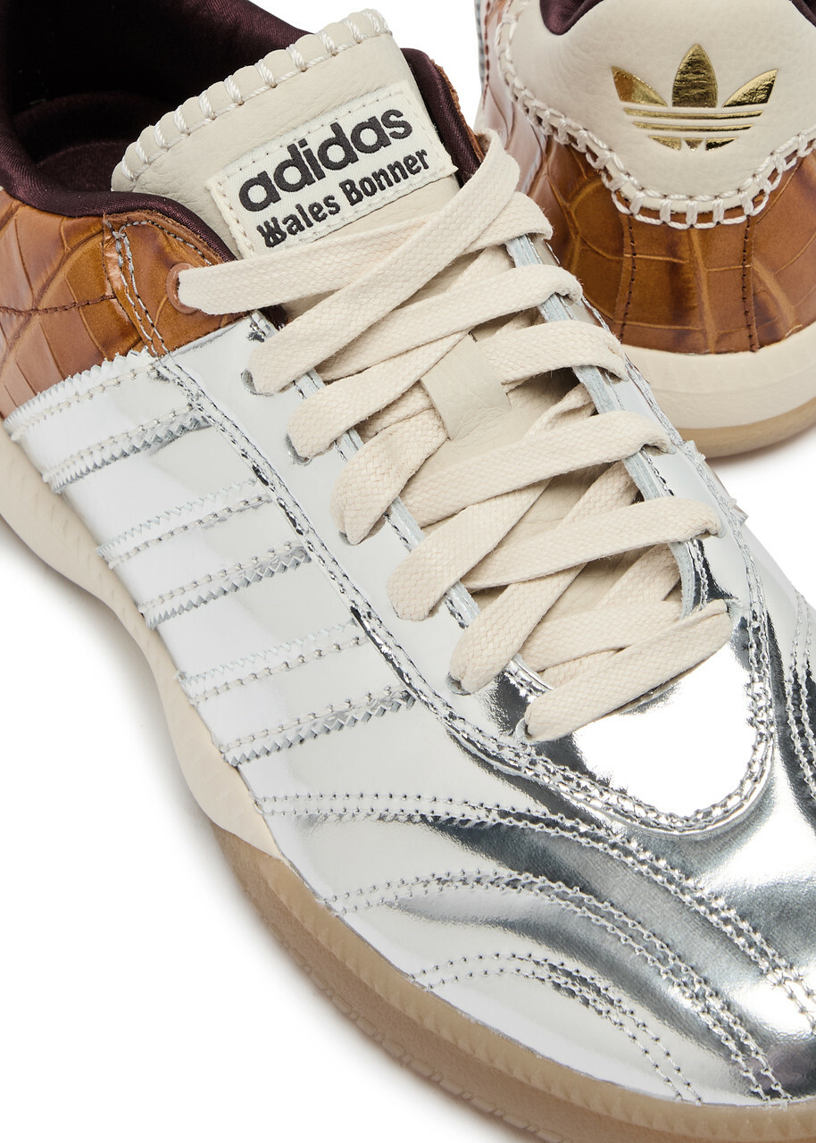 adidas gazelle silver green womens Adidas Samba Nylon Wales Bonner Dark Brown - IE0578