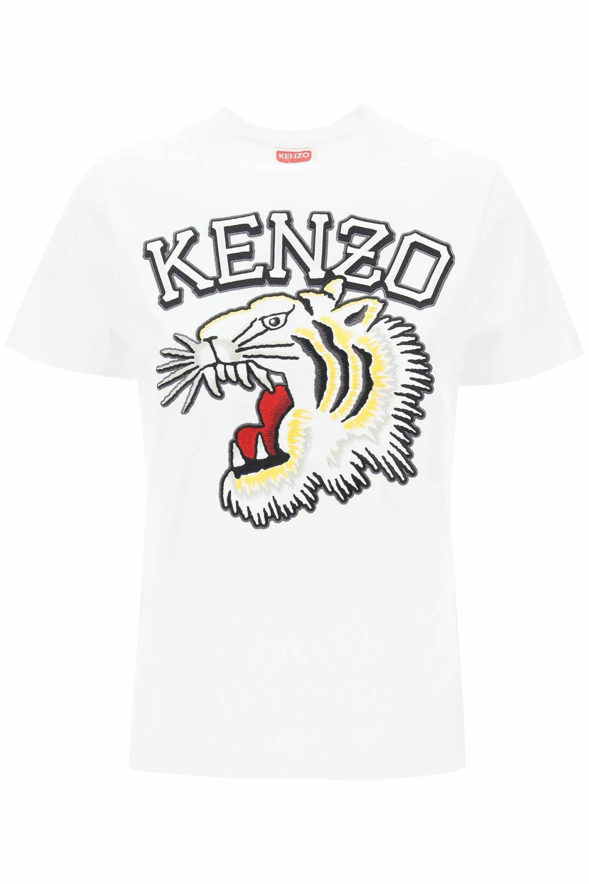 KENZO - TIGER ロゴ Tシャツ Kenzo Tiger Logo T Shirt, $107 | farfetch.com | Lookastic