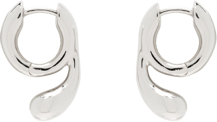 Photo: Maria Black Silver Mermaid Splash Huggies Earrings