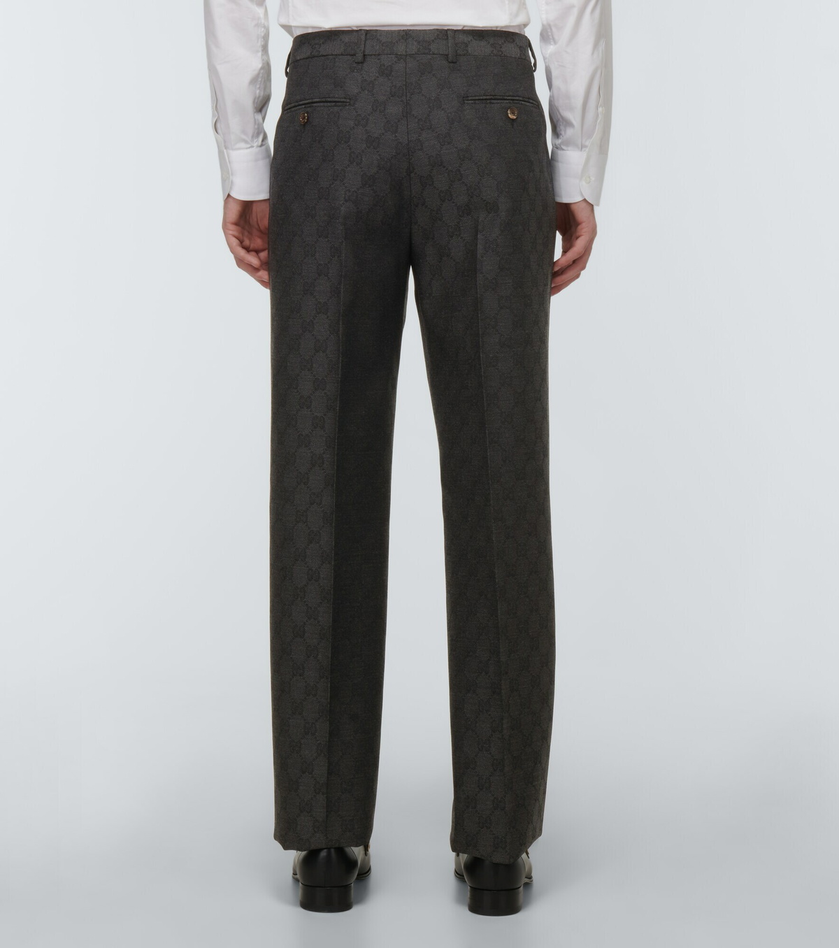 Gucci Single-pleated Wool Chinos Pants women - Glamood Outlet