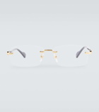 Gucci Gucci 125th Street rectangular glasses