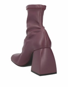 Nodaleto Womens Ankle boots Plum