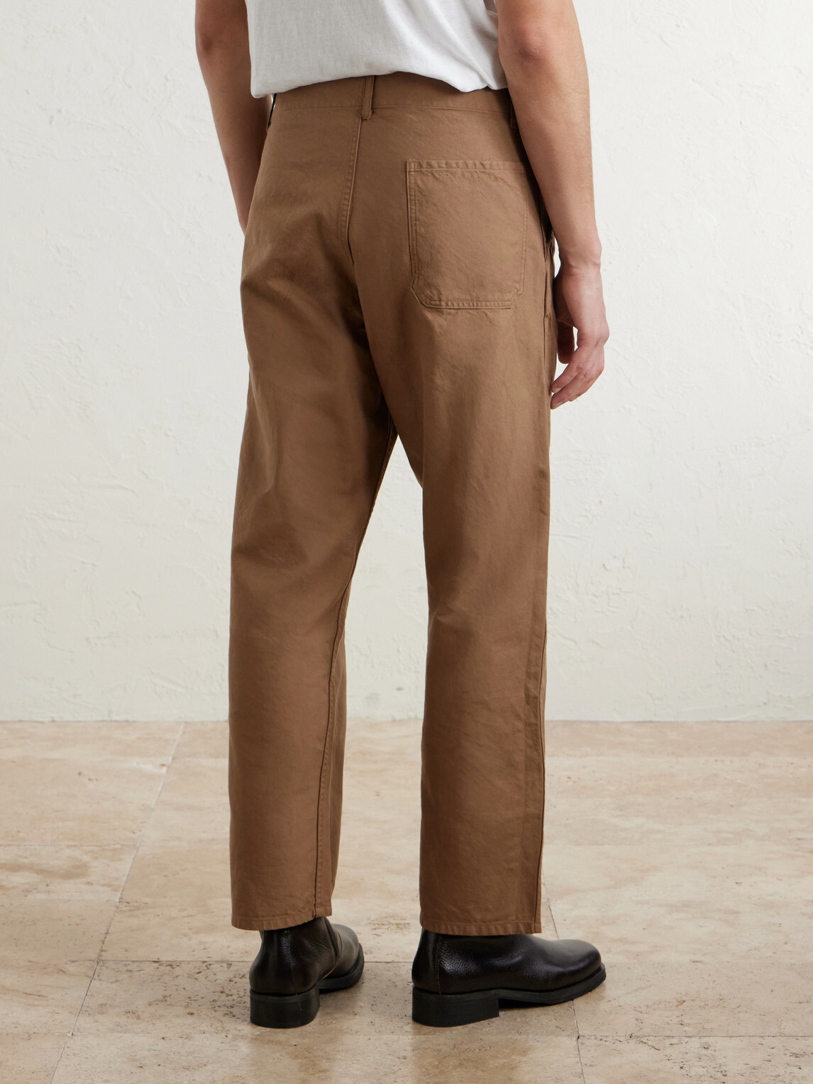 Visvim - Gesso Straight-Leg Cotton-Twill Trousers - Brown