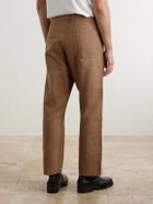 Visvim - Gesso Straight-Leg Cotton-Twill Trousers - Brown