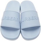 Burberry Embossed Logo Slides