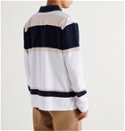Adsum - Striped Cotton-Jersey Half-Zip Rugby Shirt - Multi