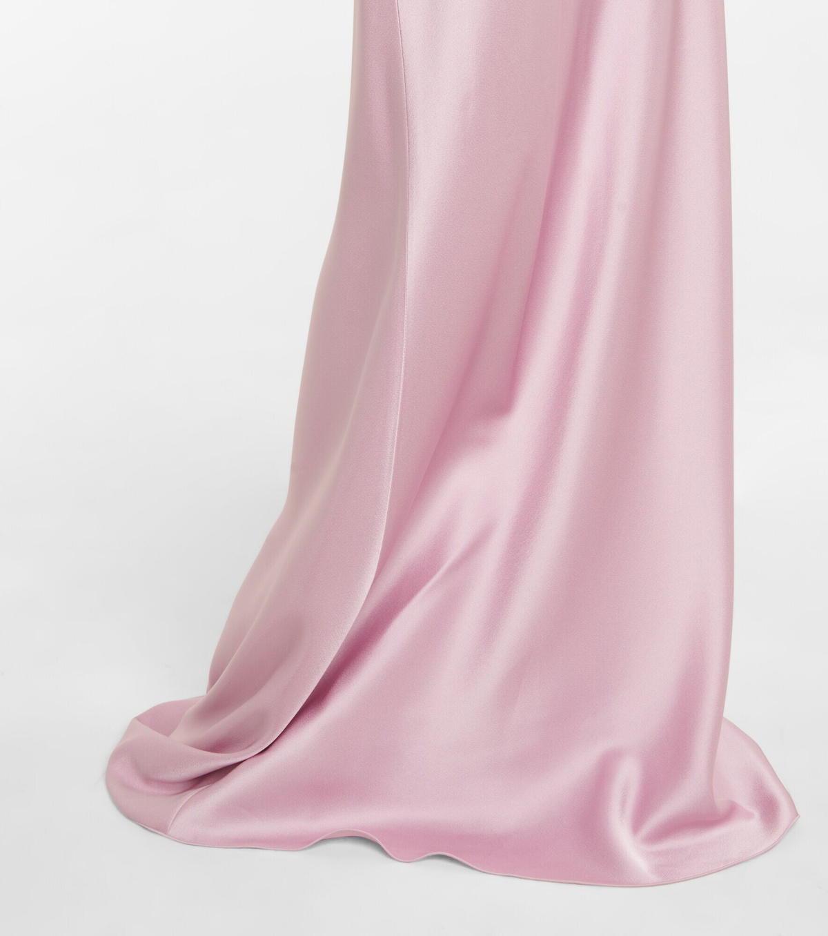 Max Mara - Bridal Selce satin crêpe slip dress