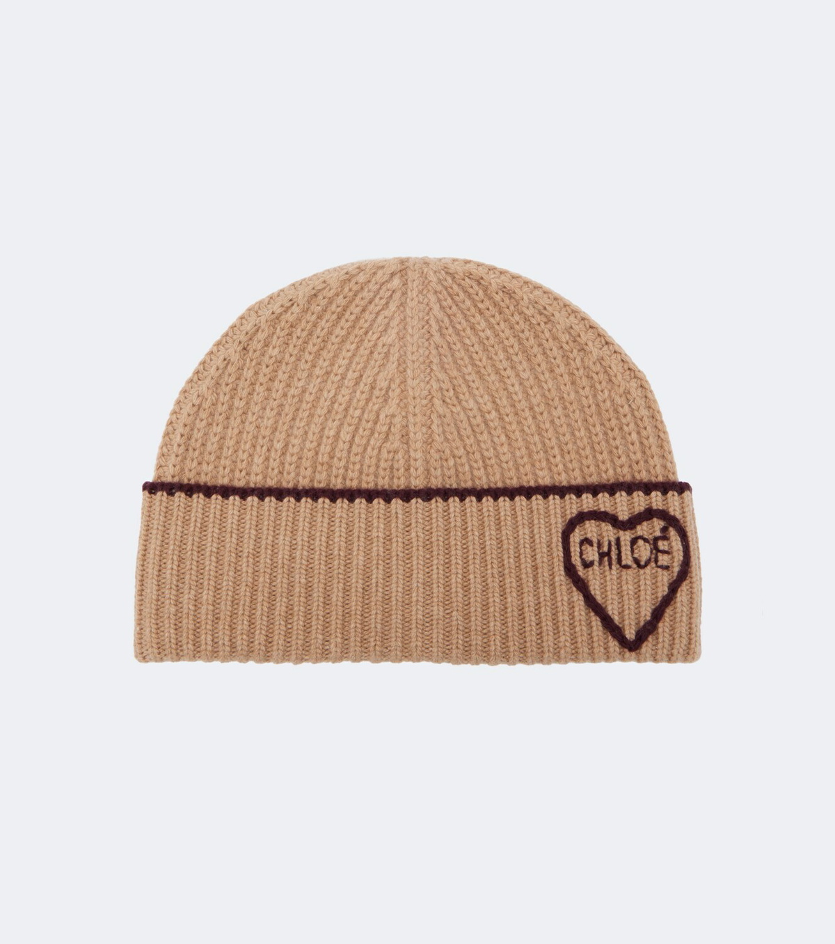Chloé Chloé Encœur wool and cashmere beanie