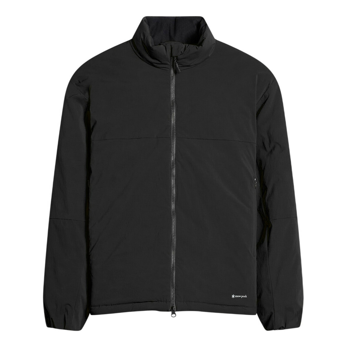 Snow Peak Men's Patchwork Quilted Noragi Jacket in Navy Snow Peak