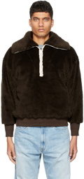 Kuro Brown Medium Mouton Boa Jacket