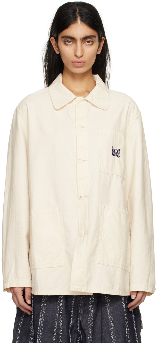 NEEDLES Off-White D.N. Jacket Needles